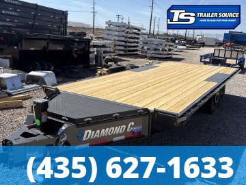 8.5x20 Diamond C DEC 207 Deckover Equipment Trailer - 15.5K GVWR -