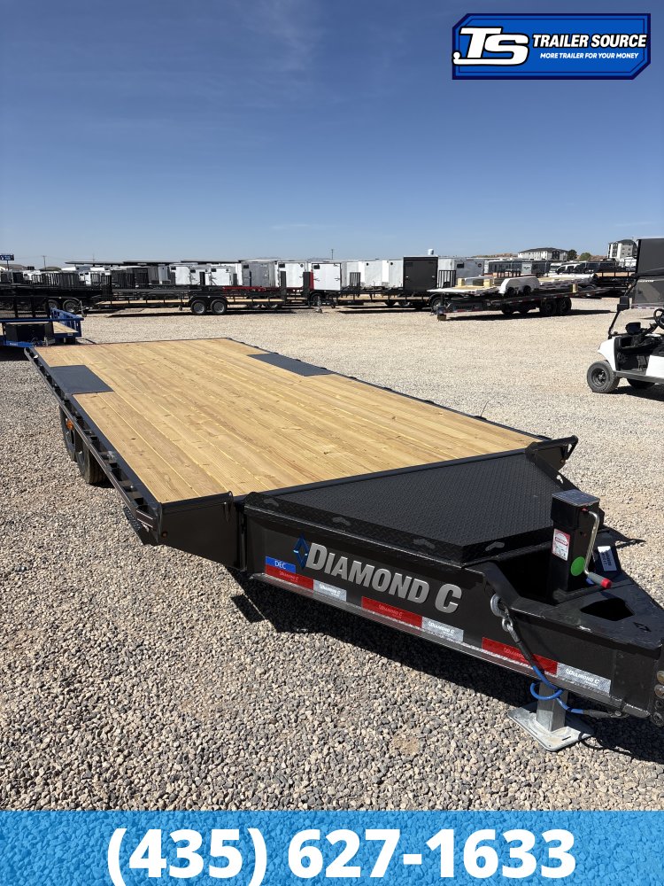 8.5x20 Diamond C DEC 207 Deckover Equipment Trailer - 15.5K GVWR -