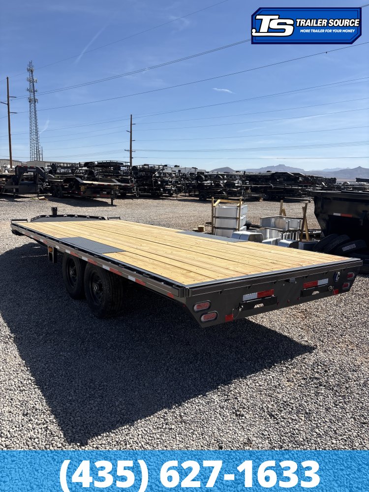 8.5x20 Diamond C DEC 207 Deckover Equipment Trailer - 15.5K GVWR -