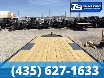 8.5x20 Diamond C DEC 207 Deckover Equipment Trailer - 15.5K GVWR -
