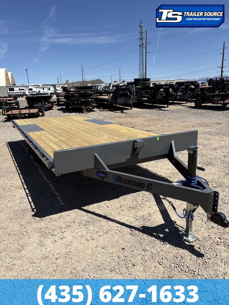 8.5x20 Diamond C GDD 206 Deckover Equipment Trailer - 10K GVWR -