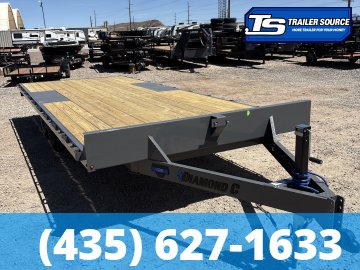 8.5x20 Diamond C GDD 206 Deckover Equipment Trailer - 10K GVWR -