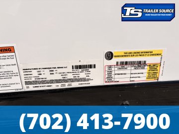 6x10 Look ST DLX Enclosed Cargo Trailer - 6'0" Interior - 3.5K GVWR - .080 PolyCor, 16" Cross Member Upgrade, Rear Spoiler w/ Load Lights