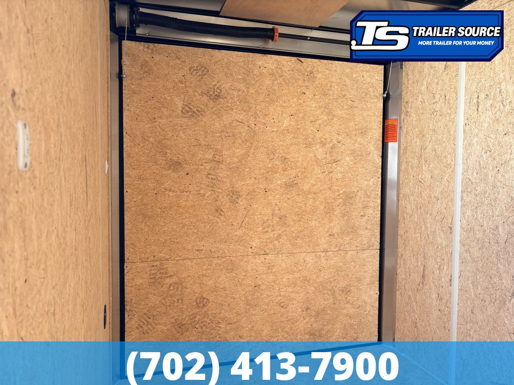 6x10 Look ST DLX Enclosed Cargo Trailer - 6'0" Interior - 3.5K GVWR - .080 PolyCor, 16" Cross Member Upgrade, Rear Spoiler w/ Load Lights