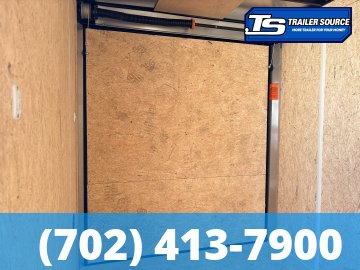 6x10 Look ST DLX Enclosed Cargo Trailer - 6'0" Interior - 3.5K GVWR - .080 PolyCor, 16" Cross Member Upgrade, Rear Spoiler w/ Load Lights