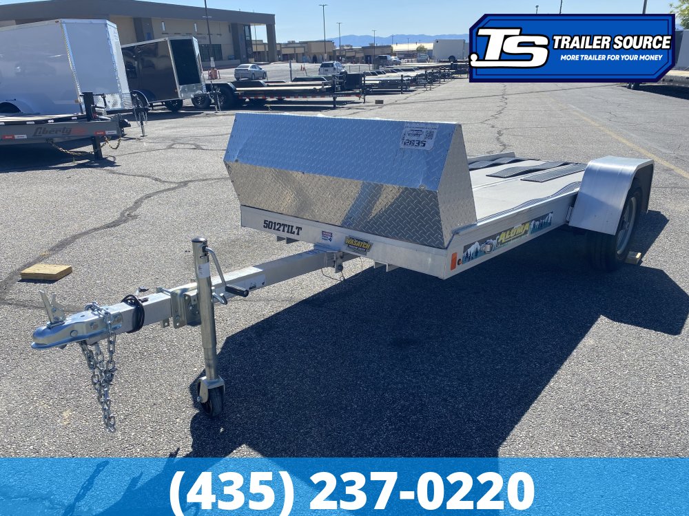 4x12 Aluma UTILITY Tilt Trailer - 3.5K GVWR -