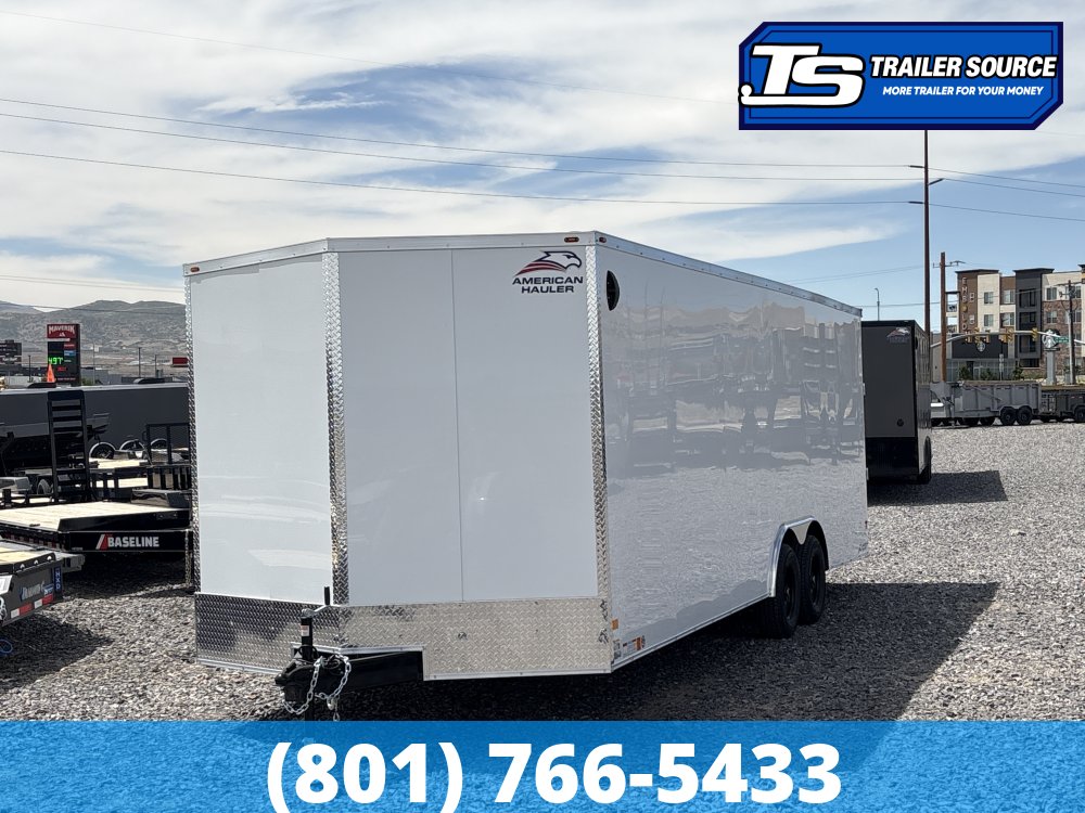 8.5x24 American Hauler Arrow Deluxe Enclosed Cargo Trailer - 7'0" Interior - 10K GVWR - .080 PolyCor, Screwless Exterior