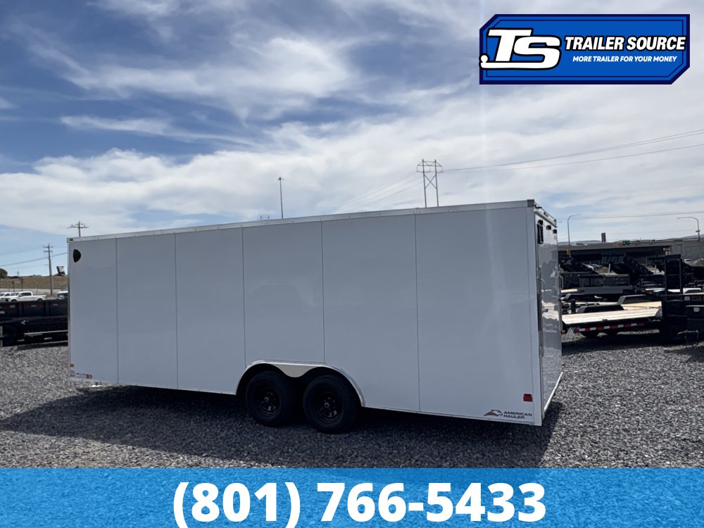 8.5x24 American Hauler Arrow Deluxe Enclosed Cargo Trailer - 7'0" Interior - 10K GVWR - .080 PolyCor, Screwless Exterior