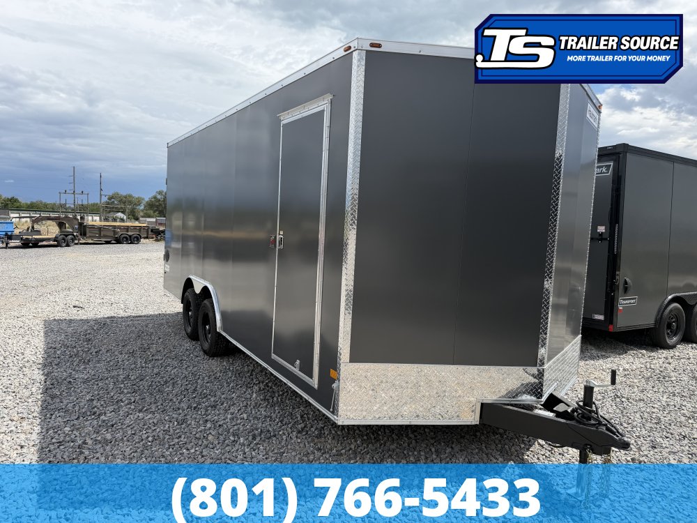 8.5x20 Haulmark Passport DELUXE Enclosed Cargo Trailer - 7'6" Interior - 10K GVWR - .080 PolyCor, Screwless Exterior