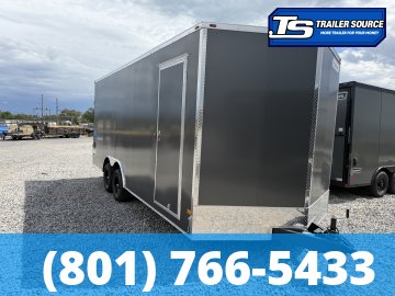 8.5x20 Haulmark Passport DELUXE Enclosed Cargo Trailer - 7'6" Interior - 10K GVWR - .080 PolyCor, Screwless Exterior
