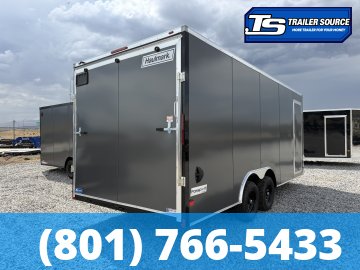 8.5x20 Haulmark Passport DELUXE Enclosed Cargo Trailer - 7'6" Interior - 10K GVWR - .080 PolyCor, Screwless Exterior