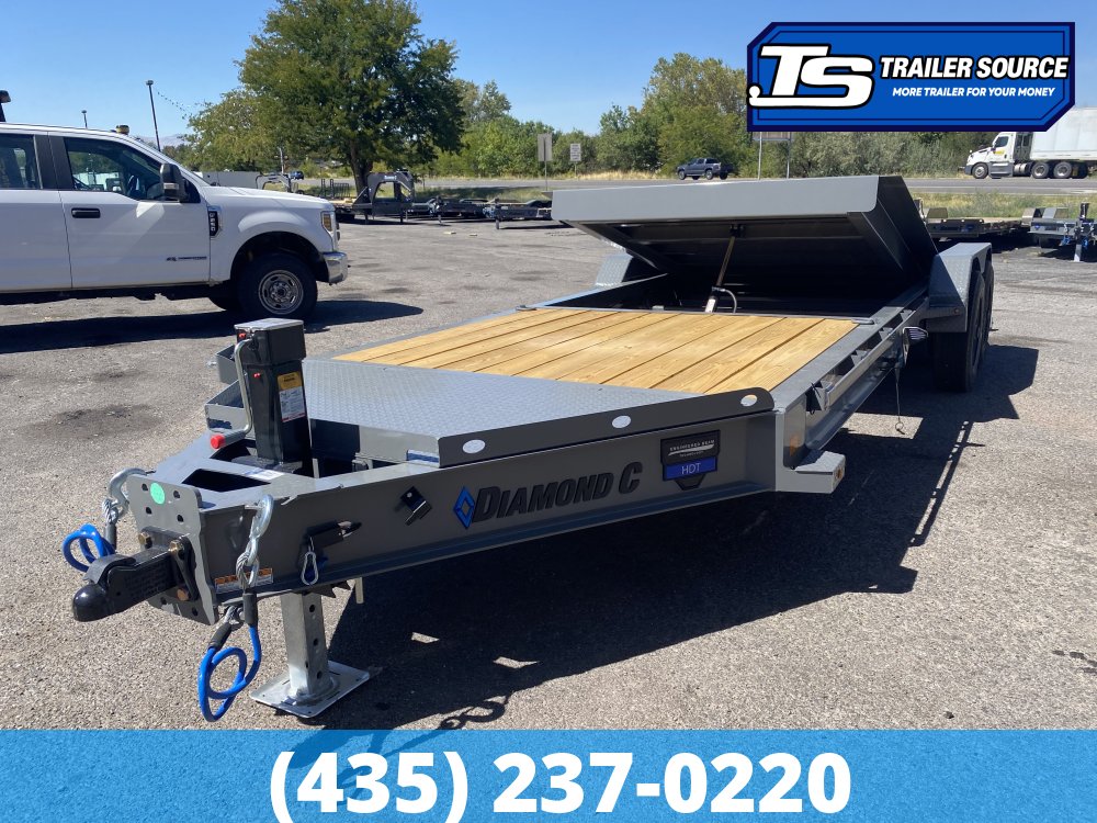7x22 Diamond C HDT 210 Tilt Trailer - 23K GVWR -