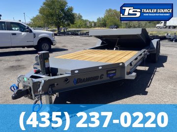 7x22 Diamond C HDT 210 Tilt Trailer - 23K GVWR -