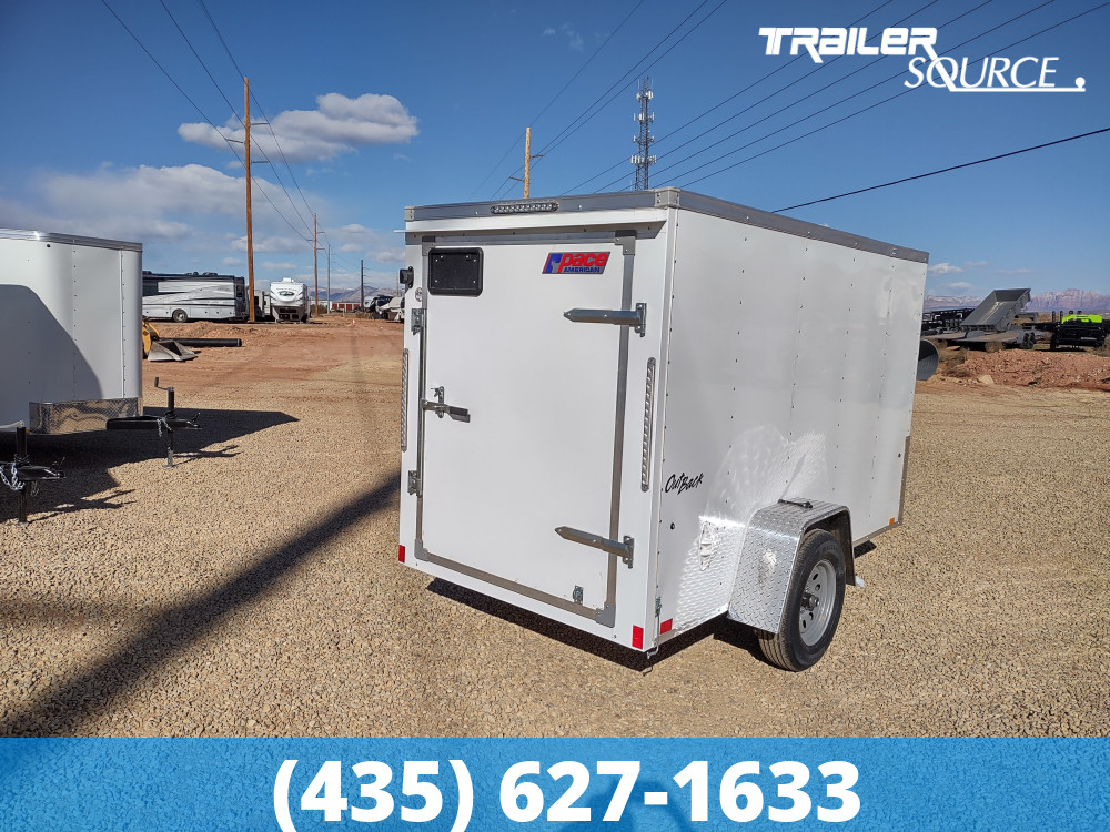 5x10 Pace American Outback 5'0" Interior Enclosed Cargo