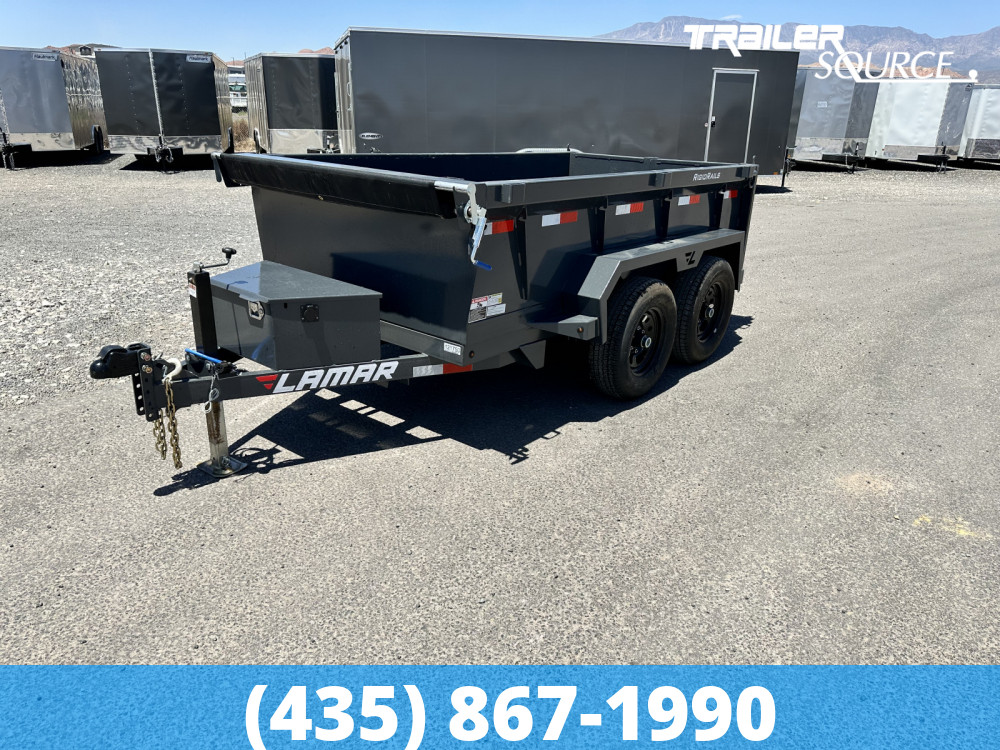 Lamar Mini Dump 5x10 Dump Trailer 24