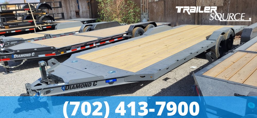 8.5x22 Diamond C GTF 10K Car Hauler Trailer