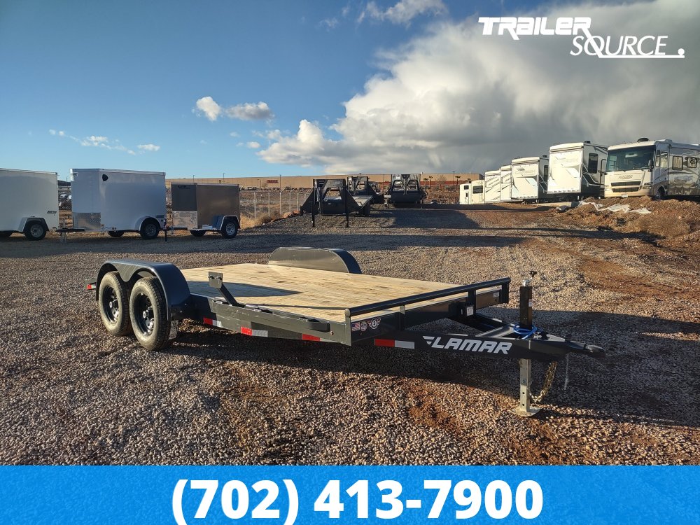 7x20 Lamar CC Flatbed Car Hauler