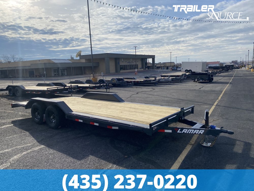 7x20 Lamar Car Hauler 10K Car Hauler Trailer