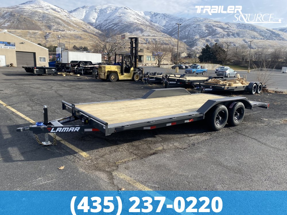 7x20 Lamar Car Hauler 10K Car Hauler Trailer