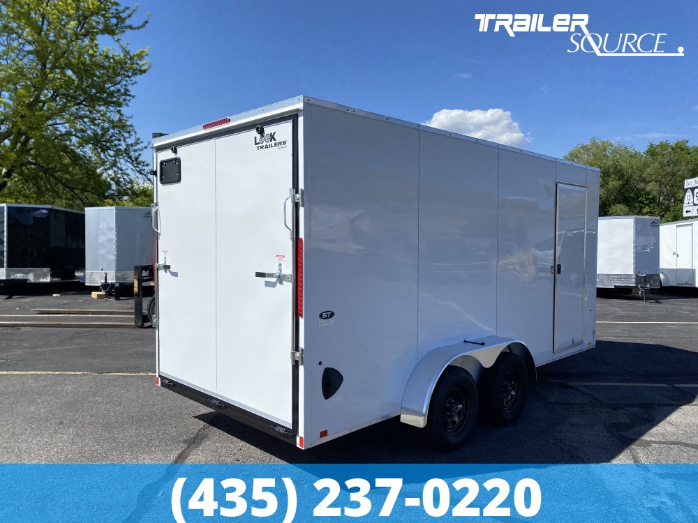 7x16 Look ST DLX 7'0" Interior 7K Tandem Axle Enclosed Cargo