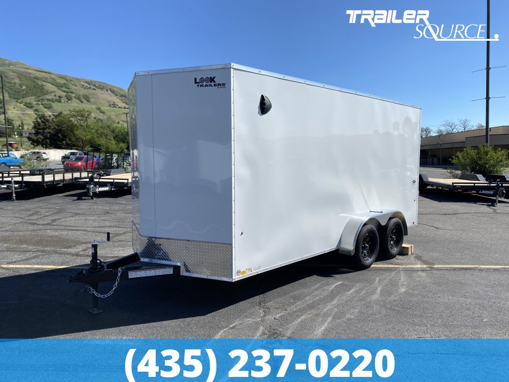 7x16 Look ST DLX 7'0" Interior 7K Tandem Axle Enclosed Cargo