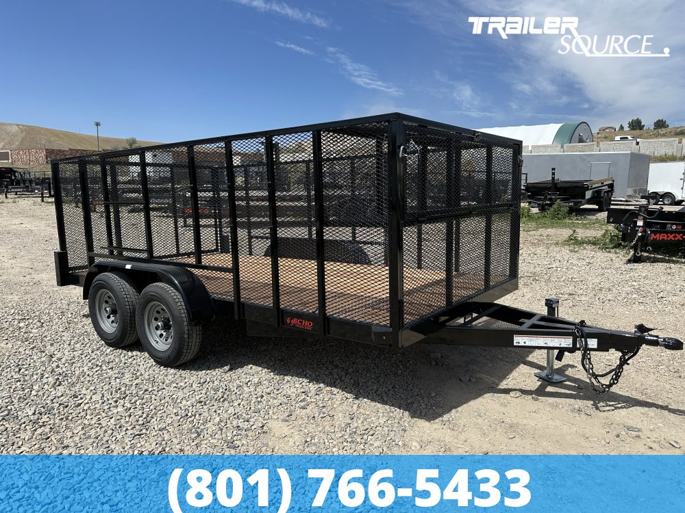 7x14 Echo Tandem Axle Landscape 10K