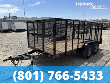 7x14 Echo Tandem Axle Landscape 10K