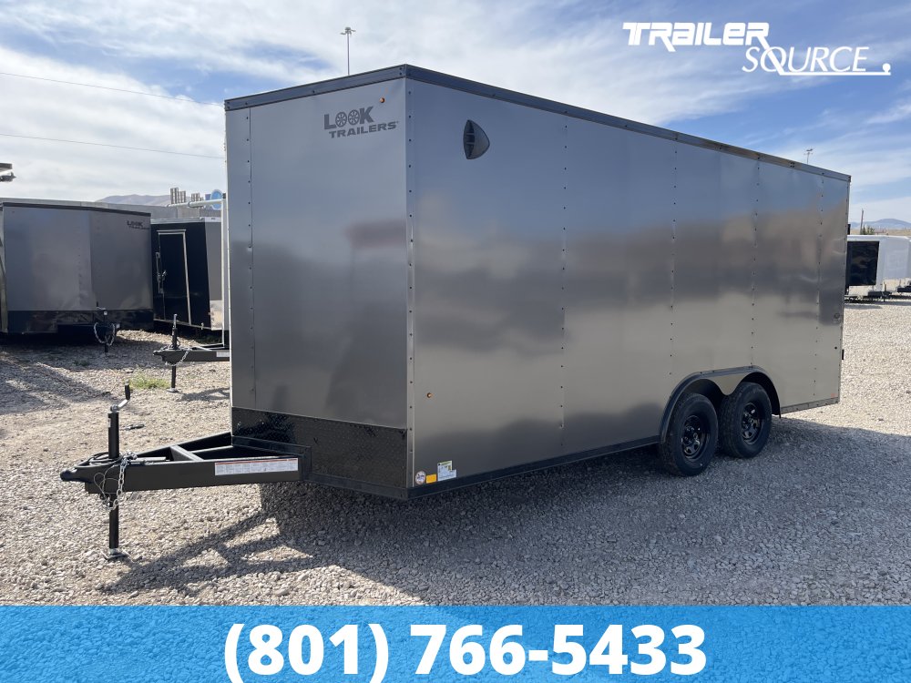 8.5x18 Look ST DLX 7'0" Interior 7K Tandem Axle Enclosed Cargo