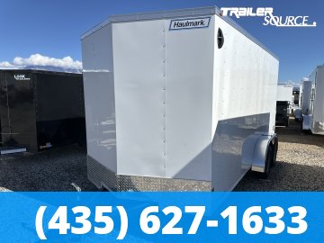 7x16 Haulmark Passport 7'0" Interior 7K Tandem Axle Enclosed Cargo Trailer