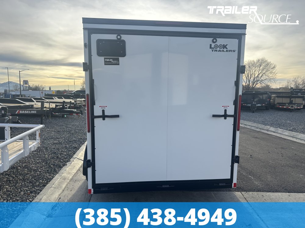 7x14 Look ST DLX 7'0" Interior 7K Tandem Axle Enclosed Cargo