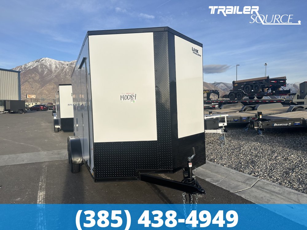 7x14 Look ST DLX 7'0" Interior 7K Tandem Axle Enclosed Cargo