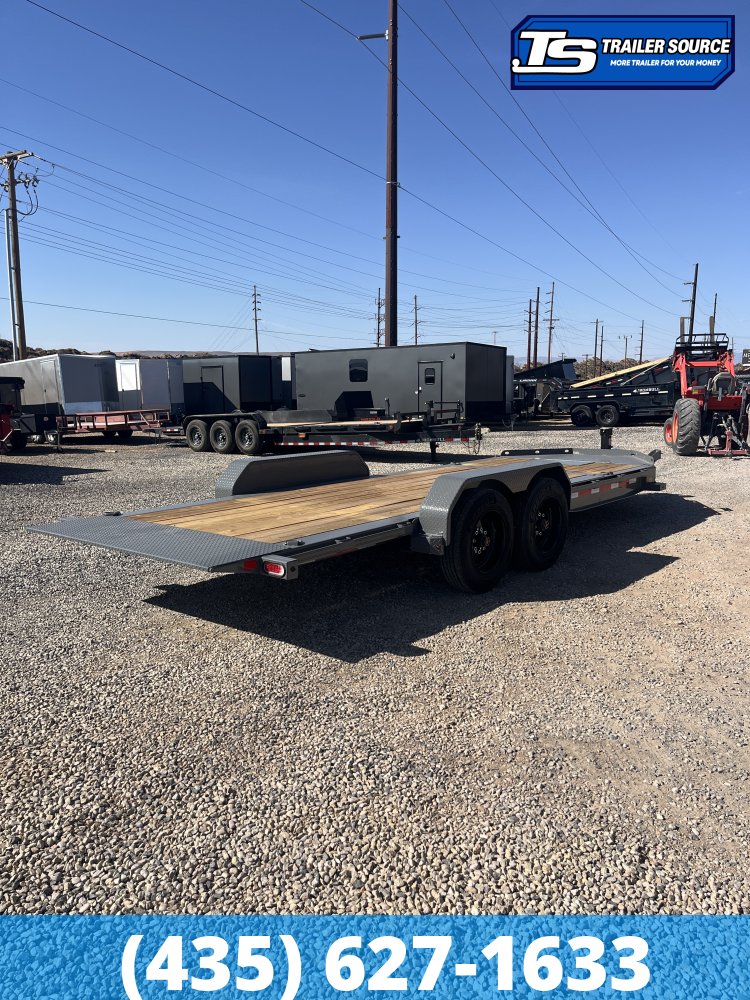 7x20 Diamond C HDT 208 Tilt Trailer - 18K GVWR - 18 Ply Tires