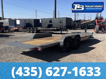 7x20 Diamond C HDT 208 Tilt Trailer - 18K GVWR - 18 Ply Tires