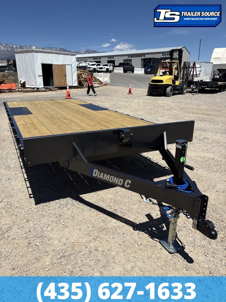 8.5x20 Diamond C GDD 206 Deckover Equipment Trailer - 10K GVWR -