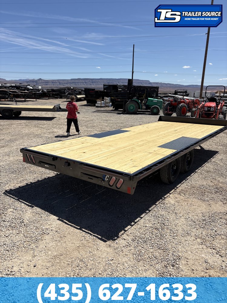 8.5x20 Diamond C GDD 206 Deckover Equipment Trailer - 10K GVWR -