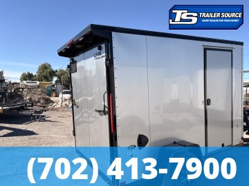 6x10 Look ST DLX Enclosed Cargo Trailer - 6'6" Interior - 3.5K GVWR - .080 PolyCor, 16" Cross Member Upgrade, Rear Spoiler w/ Load Lights