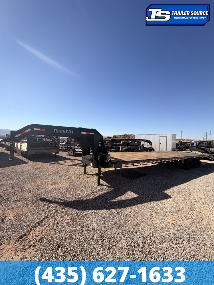 8.5x32 Iron Bull FHG Equipment Trailer - 23.9K GVWR - Max Ramps