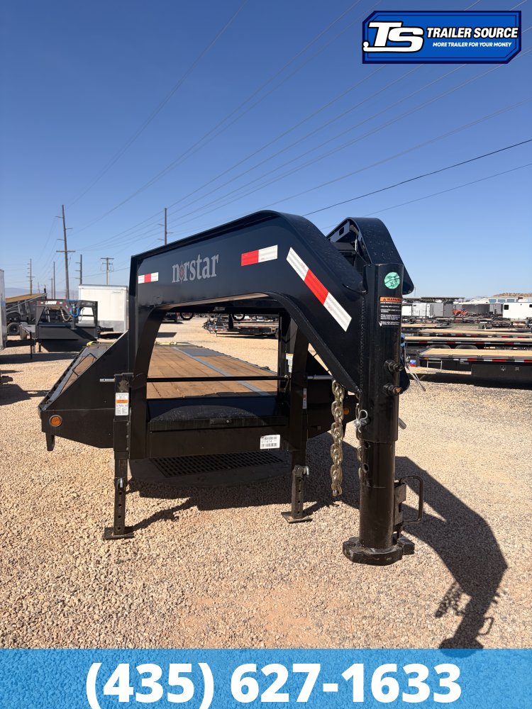 8.5x32 Iron Bull FHG Equipment Trailer - 23.9K GVWR - Max Ramps
