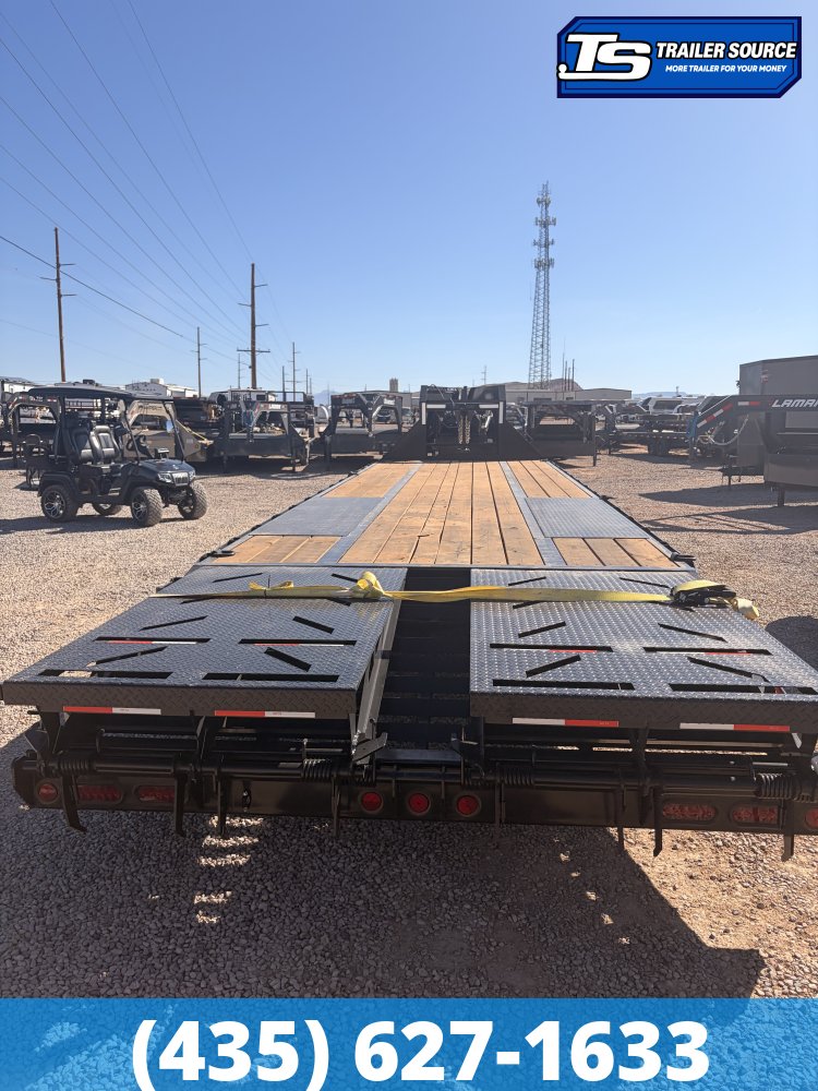 8.5x32 Iron Bull FHG Equipment Trailer - 23.9K GVWR - Max Ramps