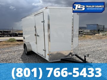 6x12 Haulmark Passport Enclosed Cargo Trailer - 6'6" Interior - 3.5K GVWR - .080 PolyCor