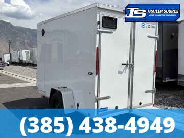 6x10 Look ST DLX Enclosed Cargo Trailer - 6'0" Interior - 3.5K GVWR - Barn Doors