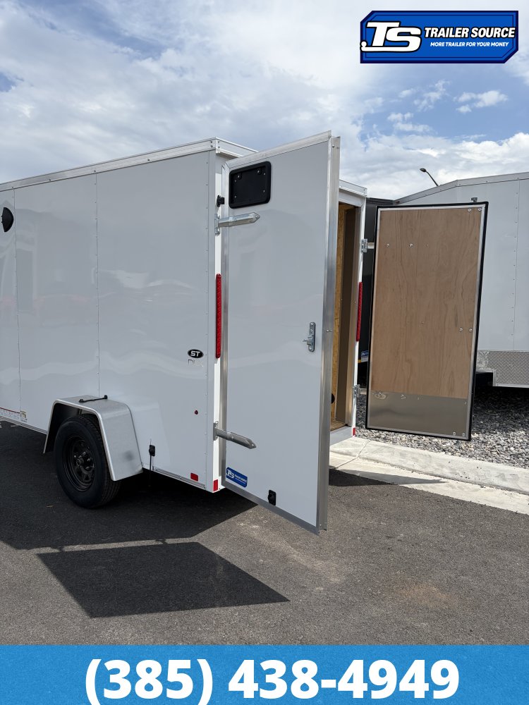 6x10 Look ST DLX Enclosed Cargo Trailer - 6'0" Interior - 3.5K GVWR - Barn Doors