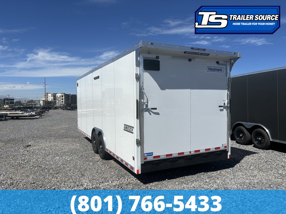 8.5x24 Haulmark Grizzly HD Contractor Edition Enclosed Cargo Trailer - 7'6" Interior - 14K GVWR - .080 PolyCor