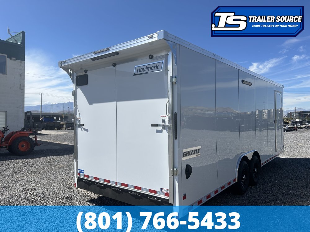 8.5x24 Haulmark Grizzly HD Contractor Edition Enclosed Cargo Trailer - 7'6" Interior - 14K GVWR - .080 PolyCor