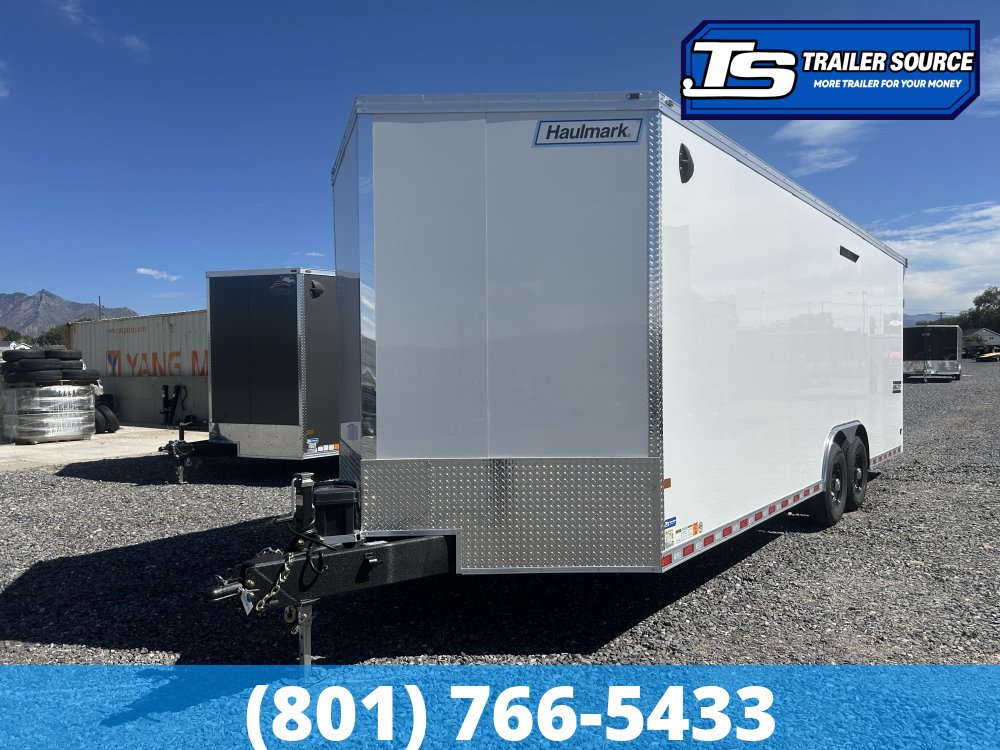8.5x24 Haulmark Grizzly HD Contractor Edition Enclosed Cargo Trailer - 7'6" Interior - 14K GVWR - .080 PolyCor