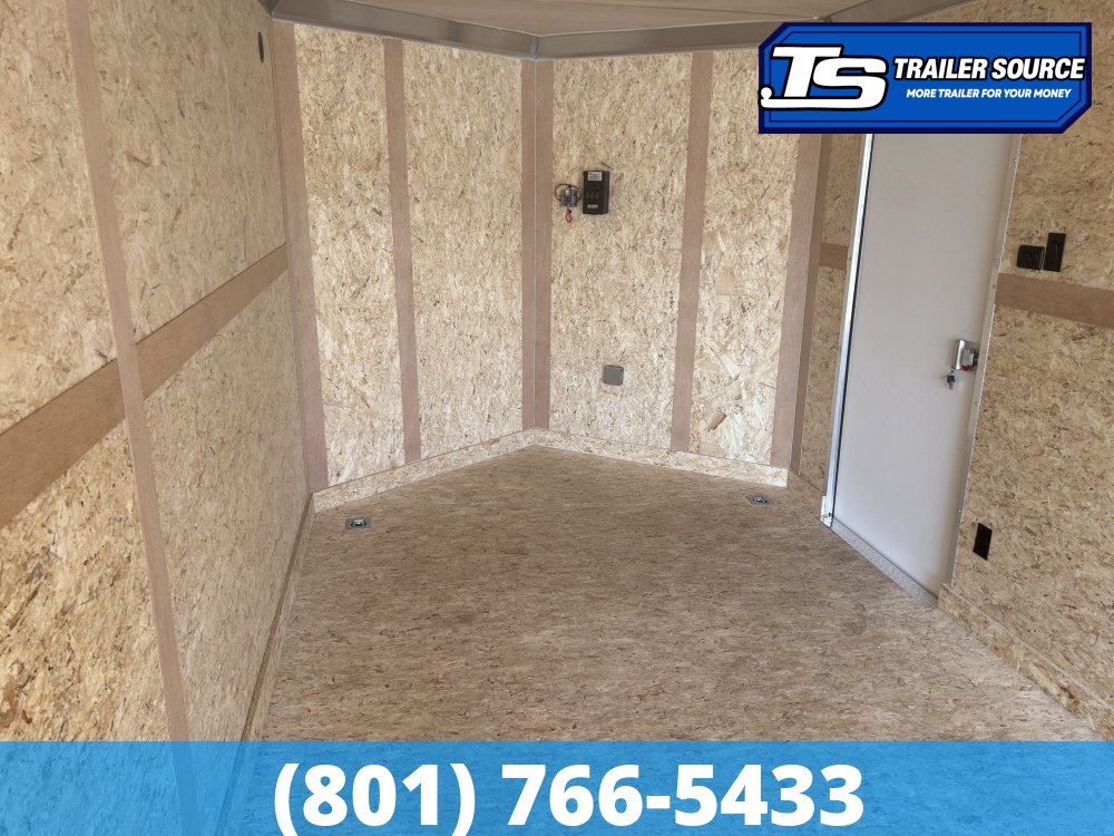 8.5x24 Haulmark Grizzly HD Contractor Edition Enclosed Cargo Trailer - 7'6" Interior - 14K GVWR - .080 PolyCor
