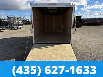 7x16 Haulmark Passport 6'6" Interior 7K Tandem Axle Enclosed Cargo Trailer