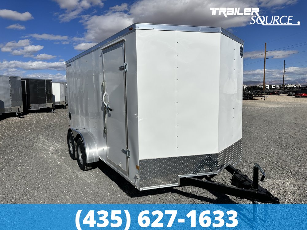 7x14 Wells Cargo FastTrac 6'6" Interior 7K Tandem Axle Enclosed Cargo