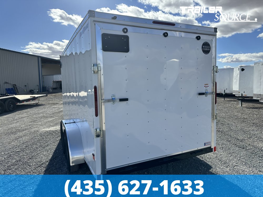 7x14 Wells Cargo FastTrac 6'6" Interior 7K Tandem Axle Enclosed Cargo