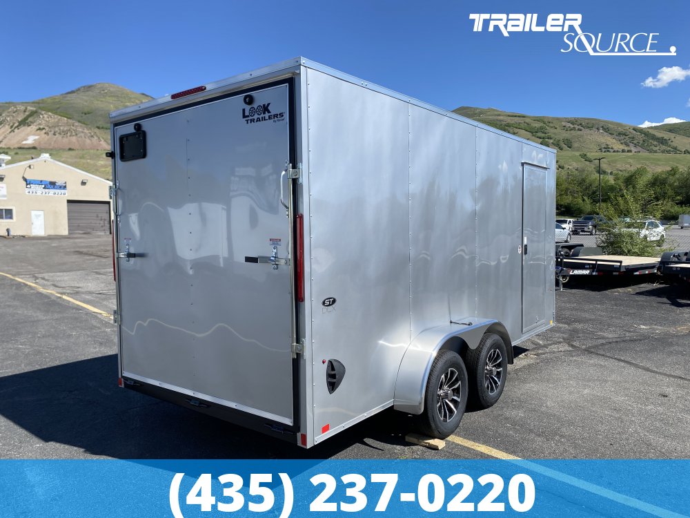 7x16 Look ST DLX 7'0" Interior 7K Tandem Axle Enclosed Cargo